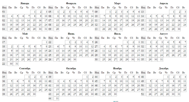 Календарь с номерами недель. Номер недели в году. Календарь сномерами недель. Календарь на неделю.
