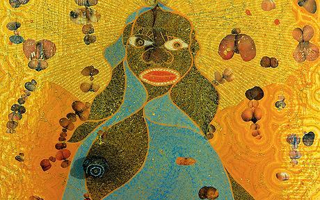 Chris Ofili's The Holy Virgin Mary