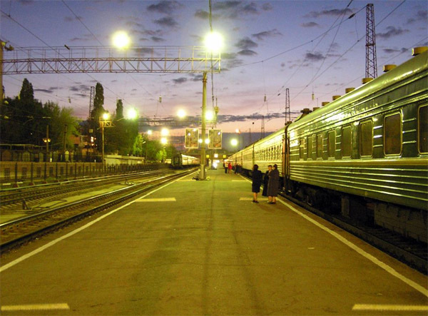 платформа на вокзале