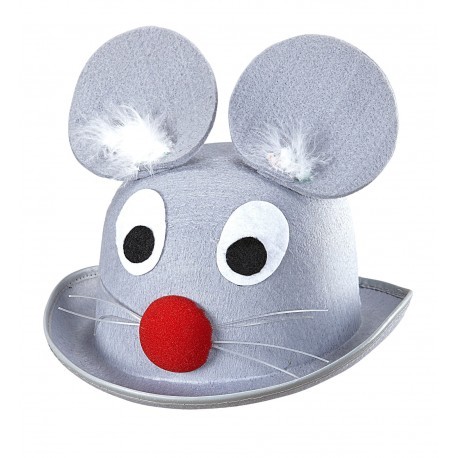 шапочка для костюма мышки