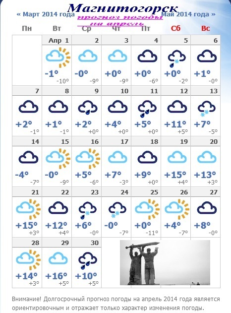 Погода в Магнитогорске. ПОГОДАПОГОДА В Магнитогорск. Точный прогноз погоды в магнитогорске на месяц