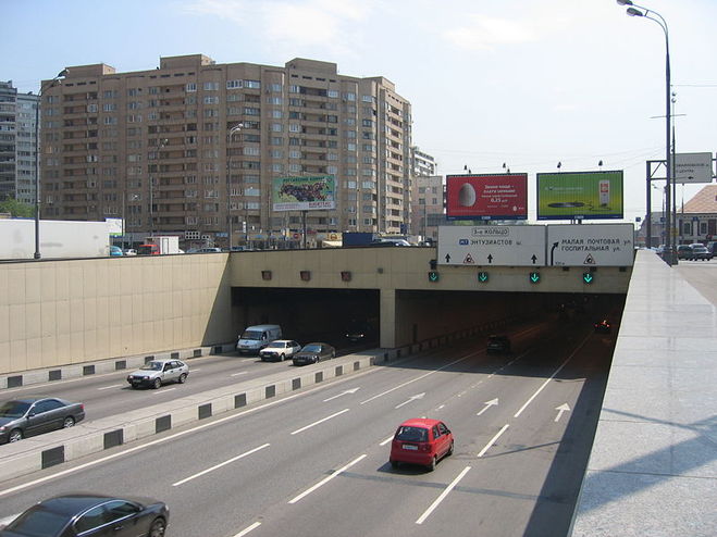 Лефортовский Тоннель в Москве