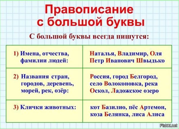 Заявление с маленькой буквы или с большой образец