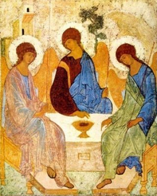 икона Святой Троицы