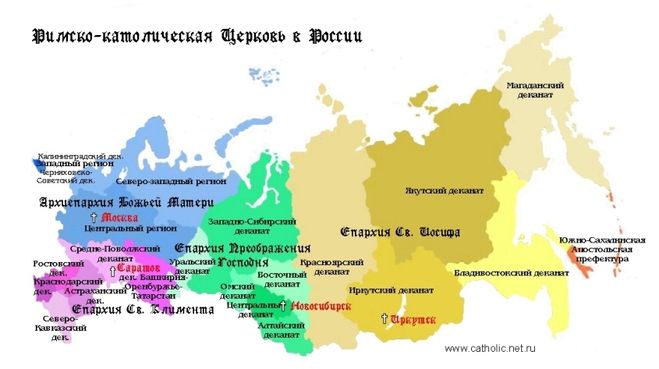 Римско-католические епархии России