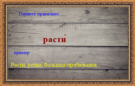 Ростили или растили как правильно. Расти как пишется правильно. К пишется слово растет. Правописание расти или рости. Правильное написание слова расти.