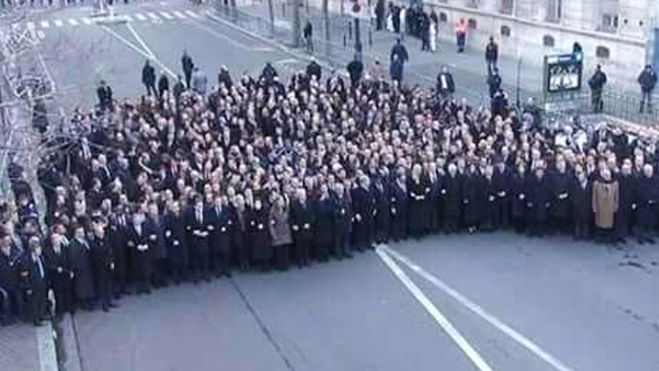 Парижский марш мира; Марш мира памяти жертв терактов в Париже