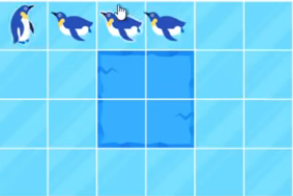Олимпиада "Дино" 3 класс "Пингвины на льду