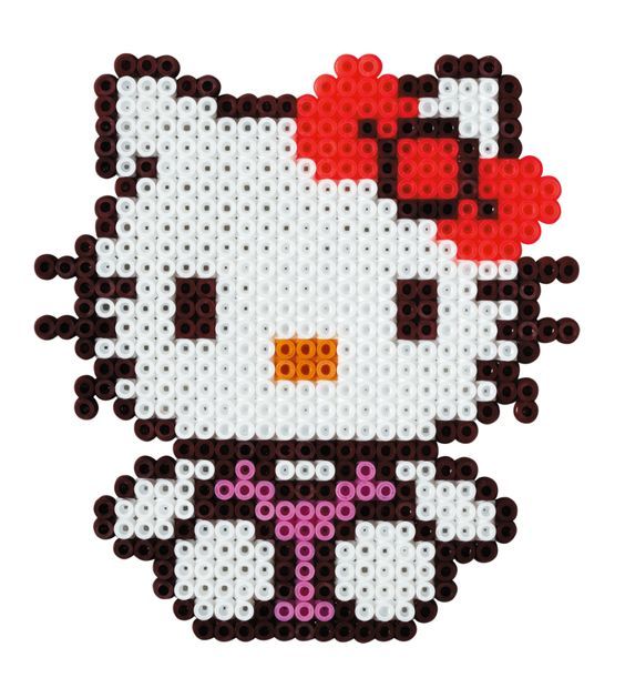 Hello Kitty из термомозаики