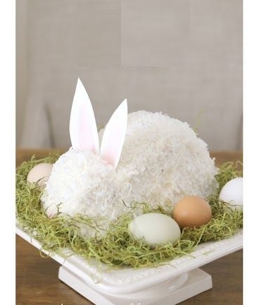 торт в виде зайца 3D